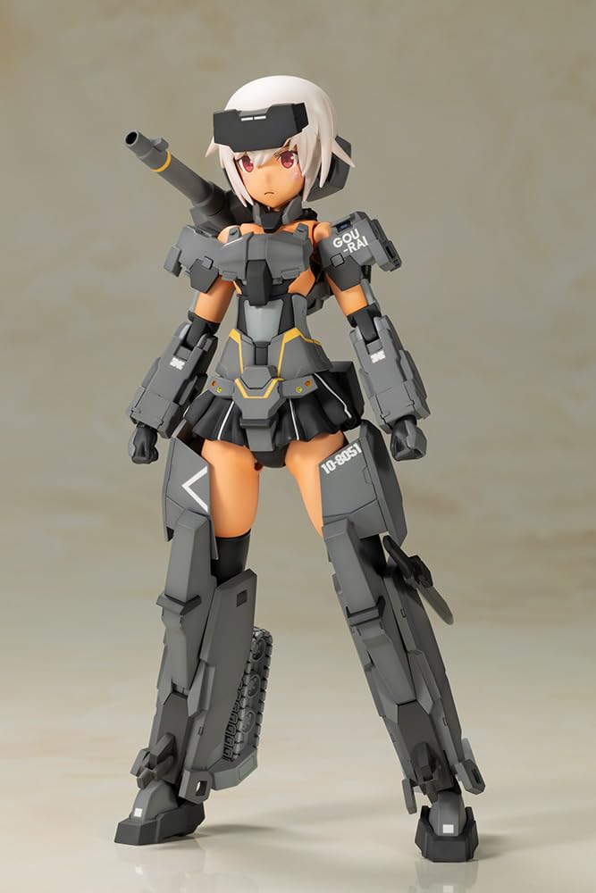 Kotobukiya Рамка Руки Девушка Горай Кай с FGM148 Тип Ракета Высота 160 мм Пластиковая Модель [Черный] Противотанковая Приблизительно. Немасштаб