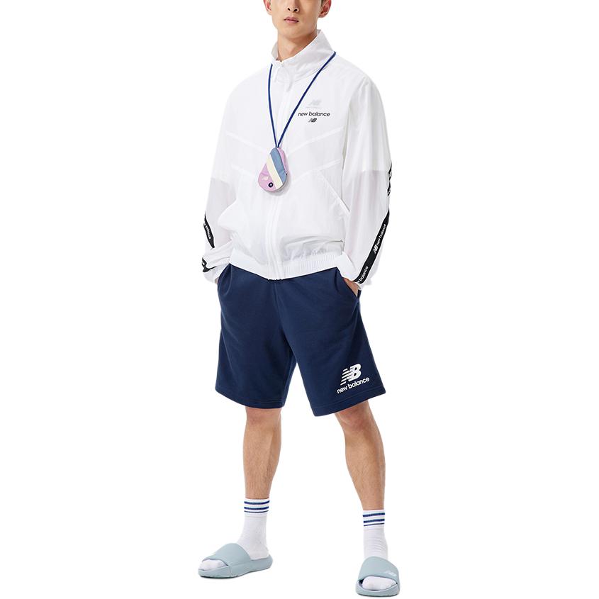 New Balance Jacket Unisex White AMJ22350-WT