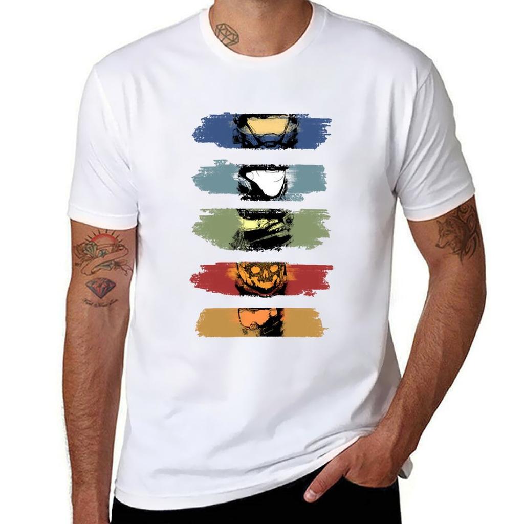 Noble Team Brush Strokes TShirt All Match Basic Short Sleeve Top