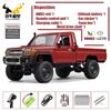 BAYH7 BAYG3 MN82 MN82 Pro Внедорожник-скалолаз на радиоуправлении 1:12 Полный масштаб 4WD Для Toyota LC79 Симуляция RC Модель Игрушка RC Машина