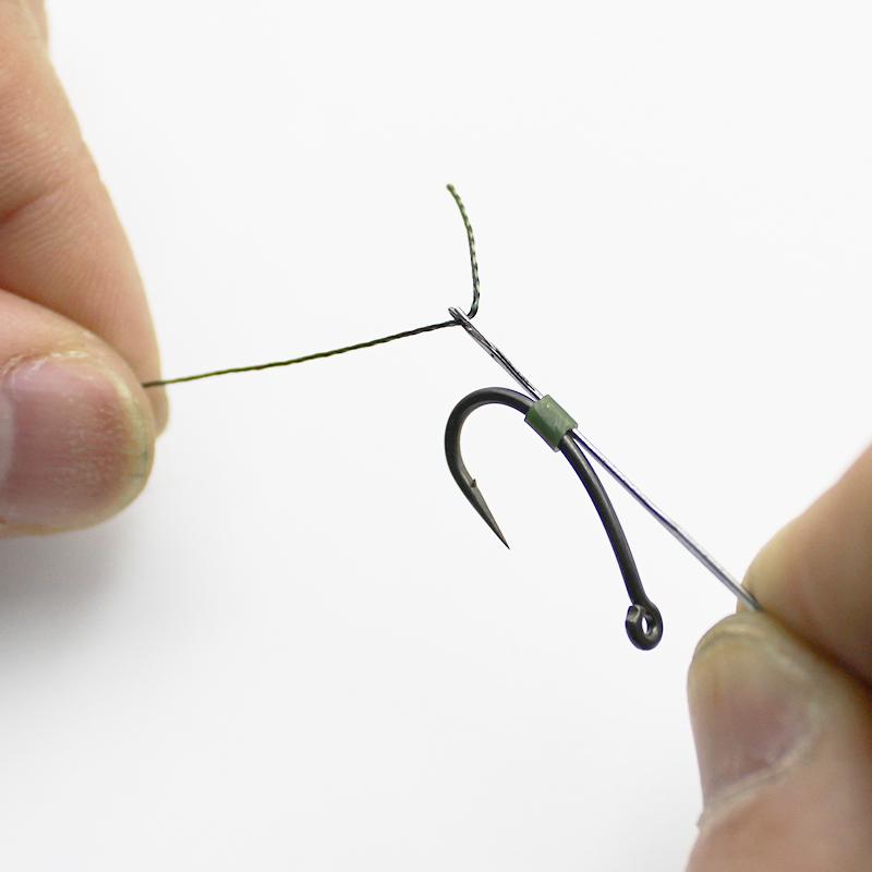 200pcs Carp Fishing Accessories Hook Silicone Tube Anti-tangle Rig Tubing Fit Over Hook 2/4/6/8 For Carp Fishing Tackle