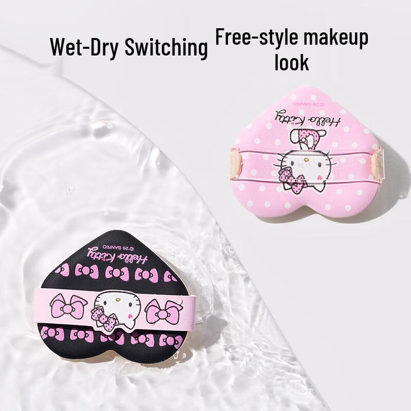 MINISO Набор подушечек для пудры Sanrio Characters в форме сердца