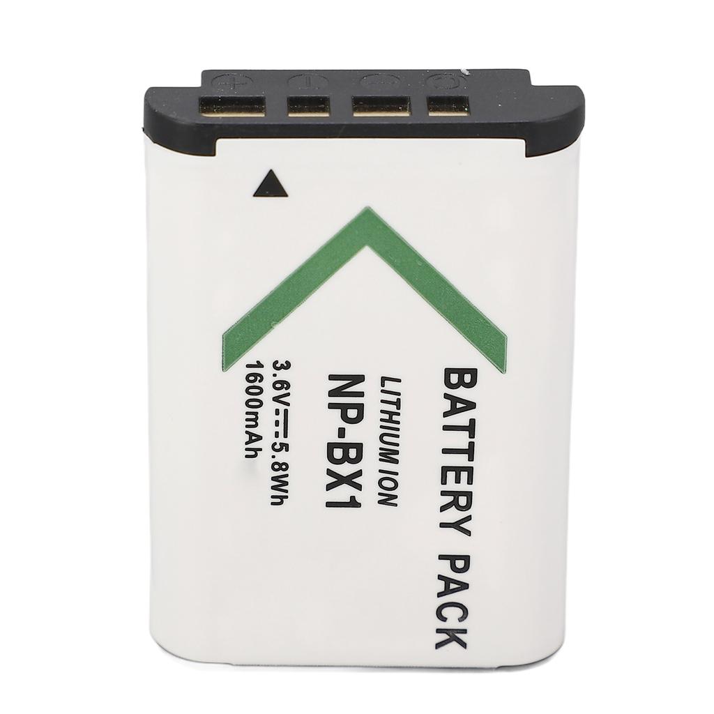 NP BX1 Battery 3.6V 1600mAh NP BX1 Lithium Ion Battery for Cyber Shot DSC HX RX1 RX1R II RX100 FDR
