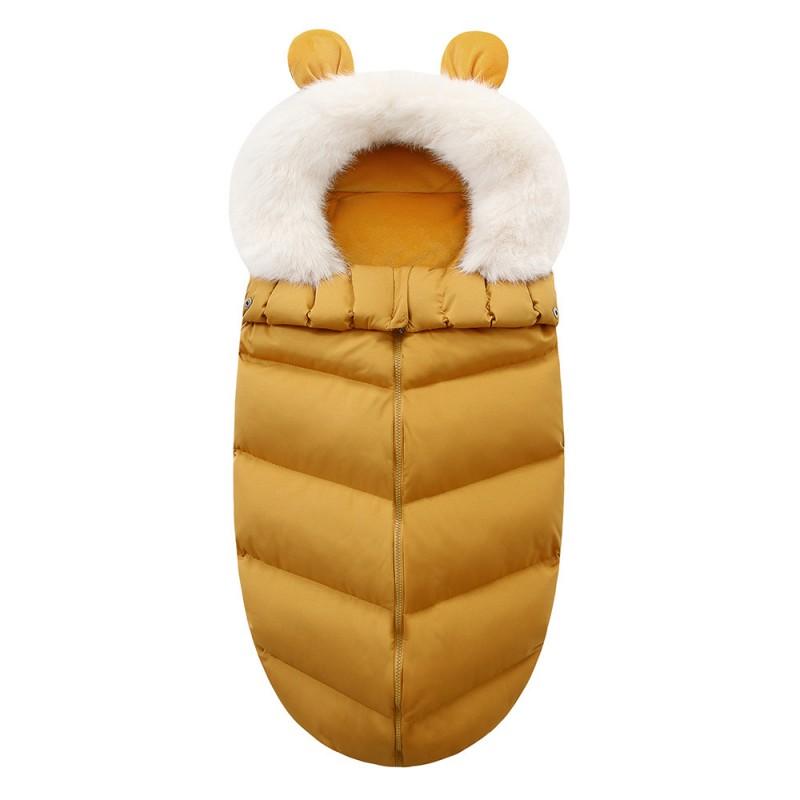 Baby Sleeping Bag Thick Warm Anti-Kick Newborn Stroller Blanket Anti-Startle Sleep Aid