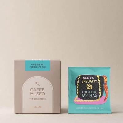 Кафе Музео Кения Специальный Чайный Пакет Кофе 14 шт.