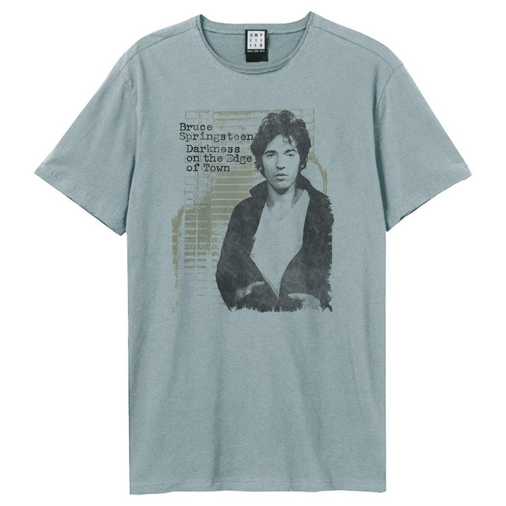 Amplified Футболка унисекс для взрослых Darkness Edge Of Town Брюса Спрингстина