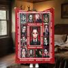 Wednesday Halloween Costume Blanket Perfect All Seasons Soft Comfortable Sofa Office Nap Travel Halloween Gift