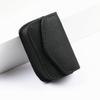 Men Leather PU Glasses Case Storage Box Belt Wearable Folding Glasses