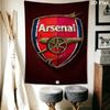 Arsenal team logo Wall Hanging Printed Fabric Blanket Decorative Tapestries for Bedroom Living Room Home Decor