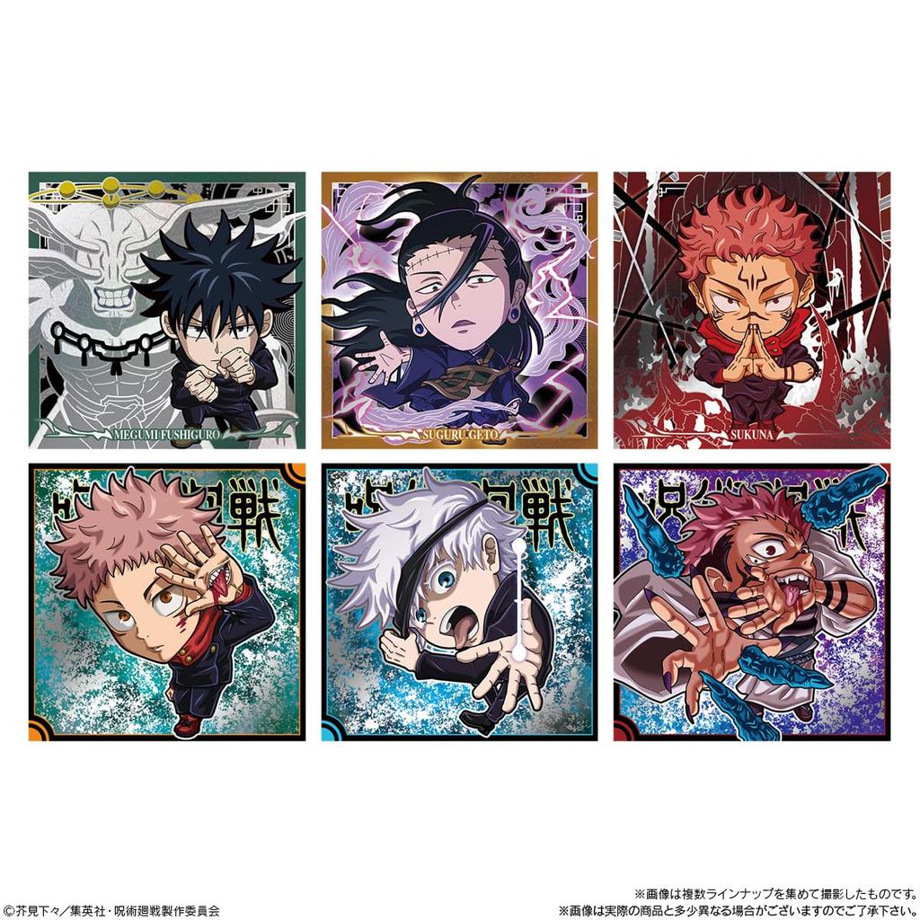 BANDAI Niformation Jujutsu Kaisen Seal Wafers Candy vol.3 (20 штук) игрушки/вафли (выпечка сладостей) (Джиу-джитсу Кайсэн)