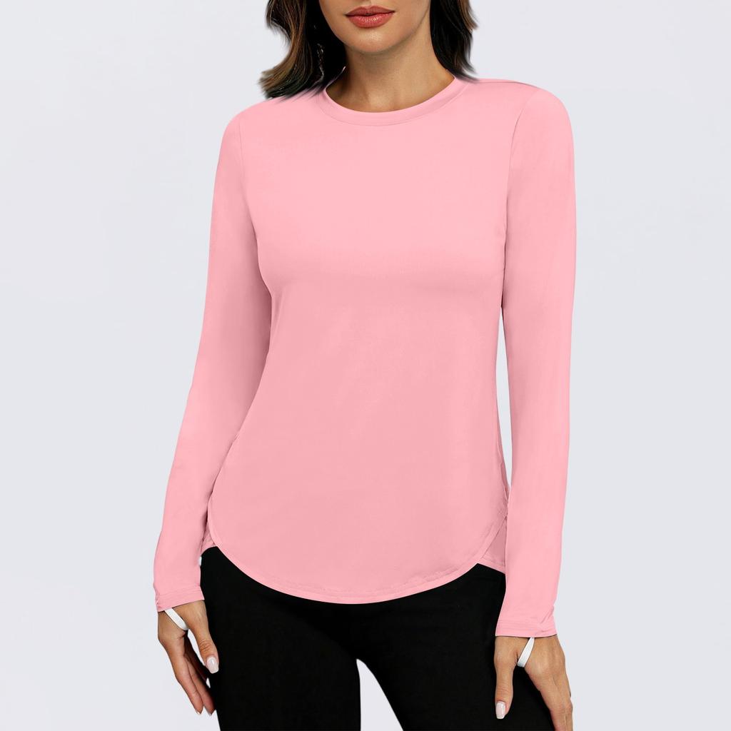 Женская рубашка Sunblock Ice Silk с длинным рукавом Upf 50+, легкая быстросохнущая футболка для походов