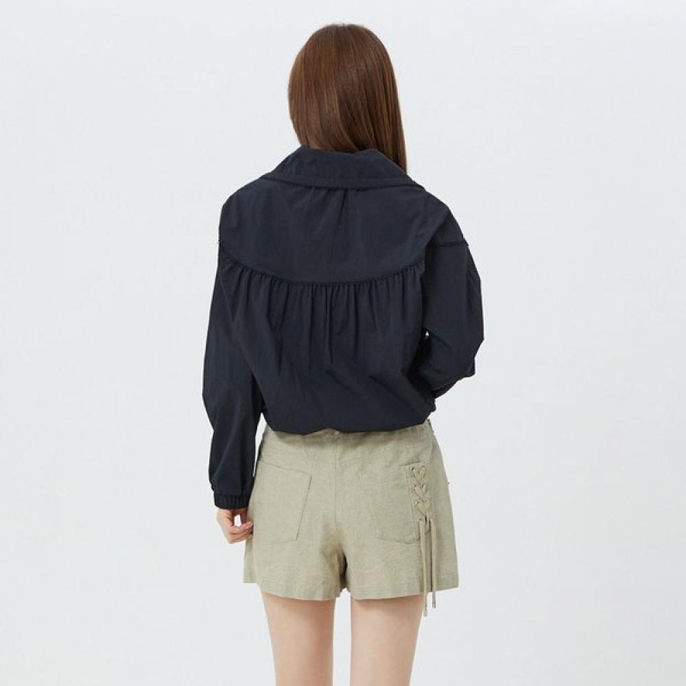 Egoist Nylon Wave Shirring Jumper  Es2tz400 