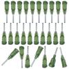 Тупые дозирующие иглы Luer Lock 14 G 1/2 дюйма Набор 30/100 шт. для проектов по изготовлению поделок из эпоксидной смолы и ювелирных изделий