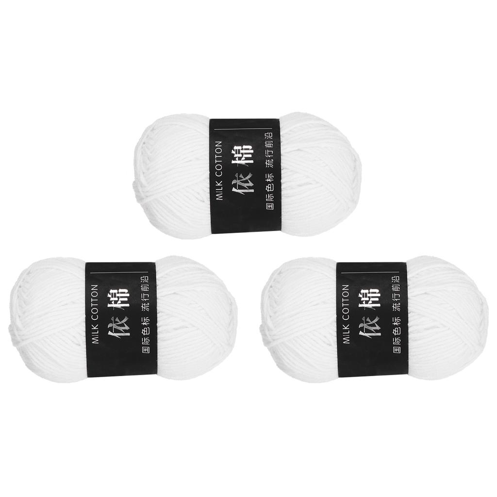 3 мотка хлопковой пряжи, 60% хлопок, 40% акрил пряжа для вязания крючком, пряжа для пледа для вязания крючком золото