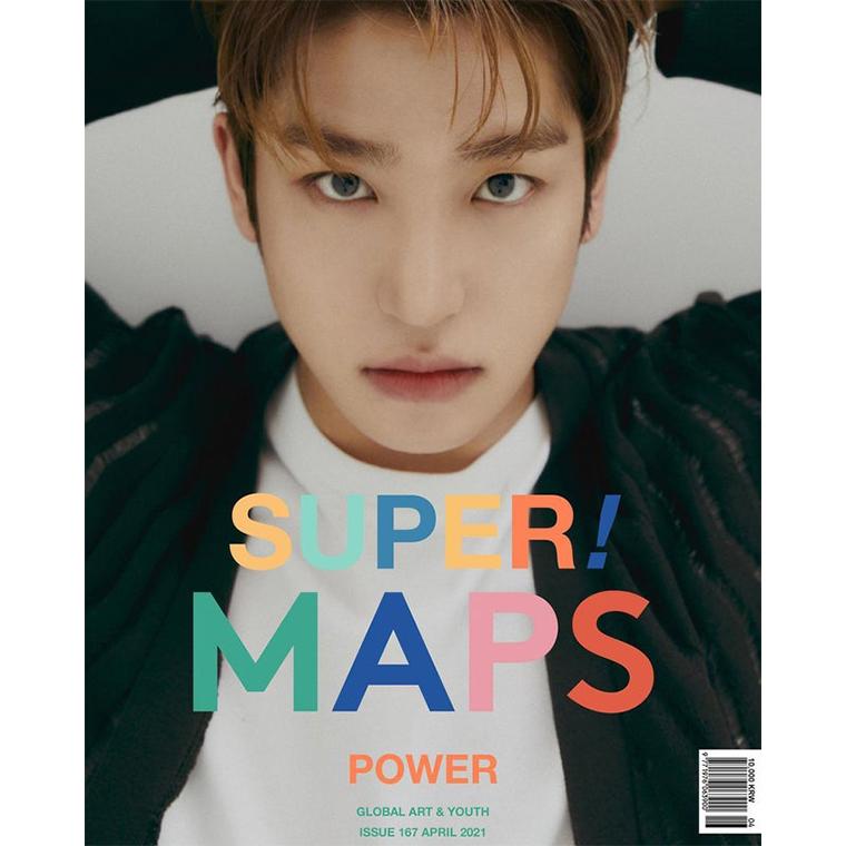 MAPS KOREA АПРЕЛЬ 2022, обложка THE BOYZ SANGYEON, K STAR, K-POP, K FASHION