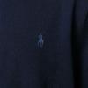 Polo Ralph Lauren FW21 Вышитый логотип с высоким воротом, мужской свитер, темно-синий 710771090-002