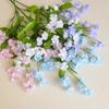 Forget-Me-Not Artificial Forget-Me-Not Flowers 47cm Floral Bouquets Floral Arrangement  Home