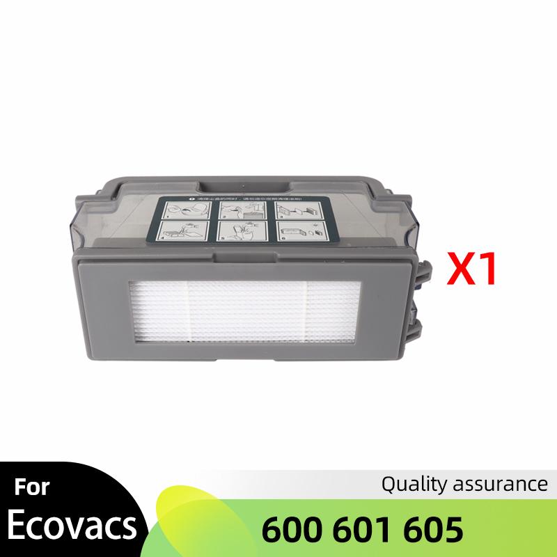 Для Ecovacs Debot OZMO 600 601 605 Запчасти Основная щетка Боковая щетка Крышка Колесо HEPA-фильтр Тряпка для мытья пола Контейнер для пыли Комплект