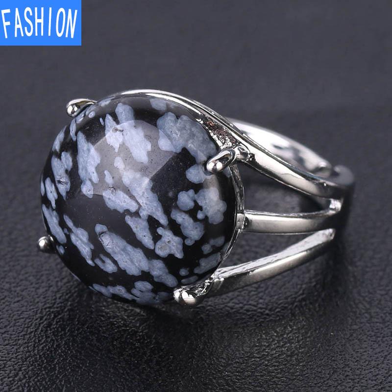 Кольцо с натуральным кристаллом, коготь, натуральный кристалл, выдолбленный, выпуклый, круглый, драгоценный камень, вечеринка