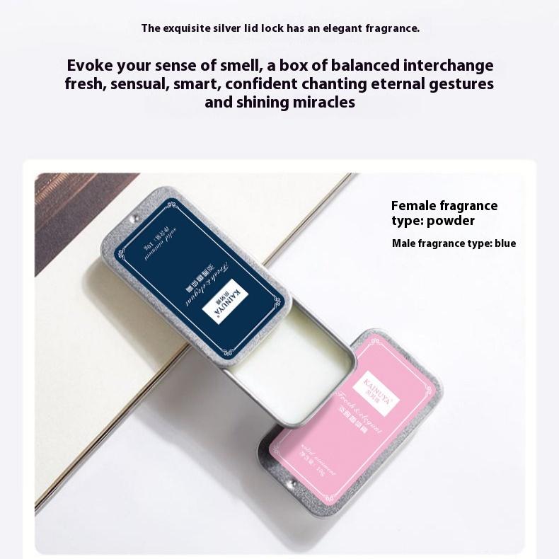 Твердый бальзам Стойкий аромат Портативный твердый парфюм