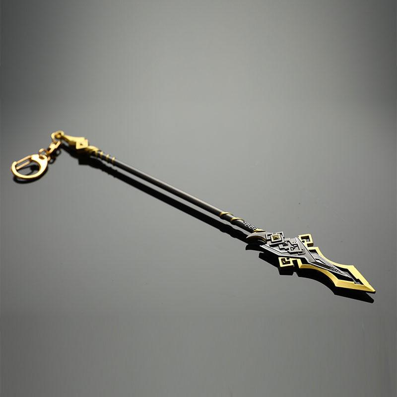 Брелок Genshin Impact с мечом Genshin Косплей Оружие Skyward Blade Брелок