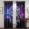 Тканые шторы с принтом «Ловец снов», две независимые шторы, левая и правая, затемняющие шторы для спальни