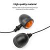 Universal Black Sliver Motorcycle 12V Amber Retro style LED Turn Signal Brake Light Metal Housing For Chopper Bobber Cafe Racer