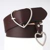 Sanyicai Love Pin Buckle Belt Simple Women'S Heart-Shaped Hanging Decorative Women'S Belt