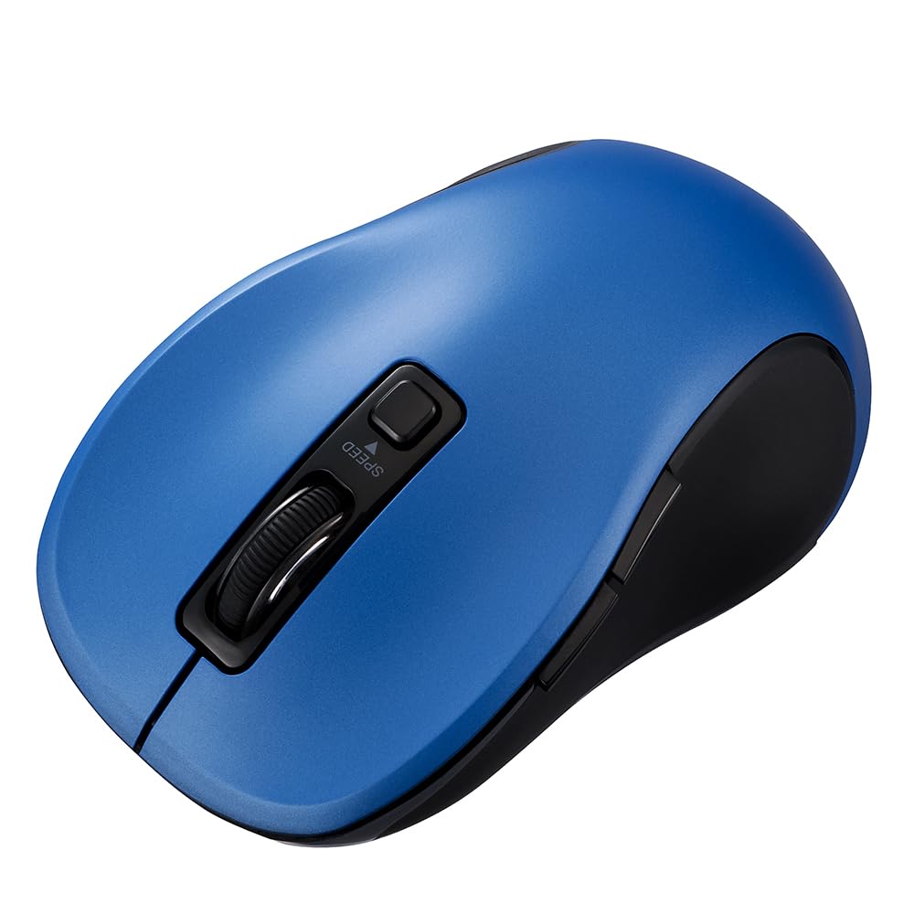 Беспроводная мышь Digio2, Тихая, 5-кнопочная, Беспроводная мышь BlueLED, Синяя, Z0172