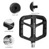 Bike Pedals Nylon Sealed Bearings Road BMX MTB Mountain Bicycle Wide Flat Platform Ultralight 9/16 Inch Non-Slip Cycling Parts