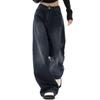 Vintage Women Wide Leg Jeans Harajuku Baggy Denim Trousers Oversized Grunge Streetwear Y2k Autumn Pants Korean Fashion