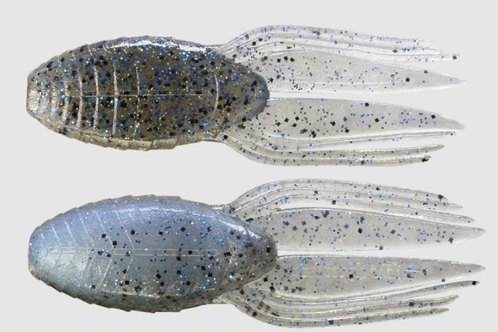 Jackall Мягкая приманка RV-Drift Craw 4 дюйма Bluegill Pearl White (2477)