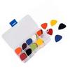 50Pcs Folk Guitar Pick Set Practical Comfortable Hand Feel Frosted Finish Mirror Finish Guitar Pick Kit
