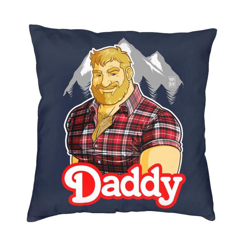 Gay Pride Adam And Ben Like To Play Pillow Living Room Decor Bobo Bear Lgbt Art Cushion Decoration Salon Square Pillowcase