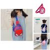 Trendy Cartoon Print Children's Crossbody Bag Breathable Durable And Theft-proof Ideal For Daily Use