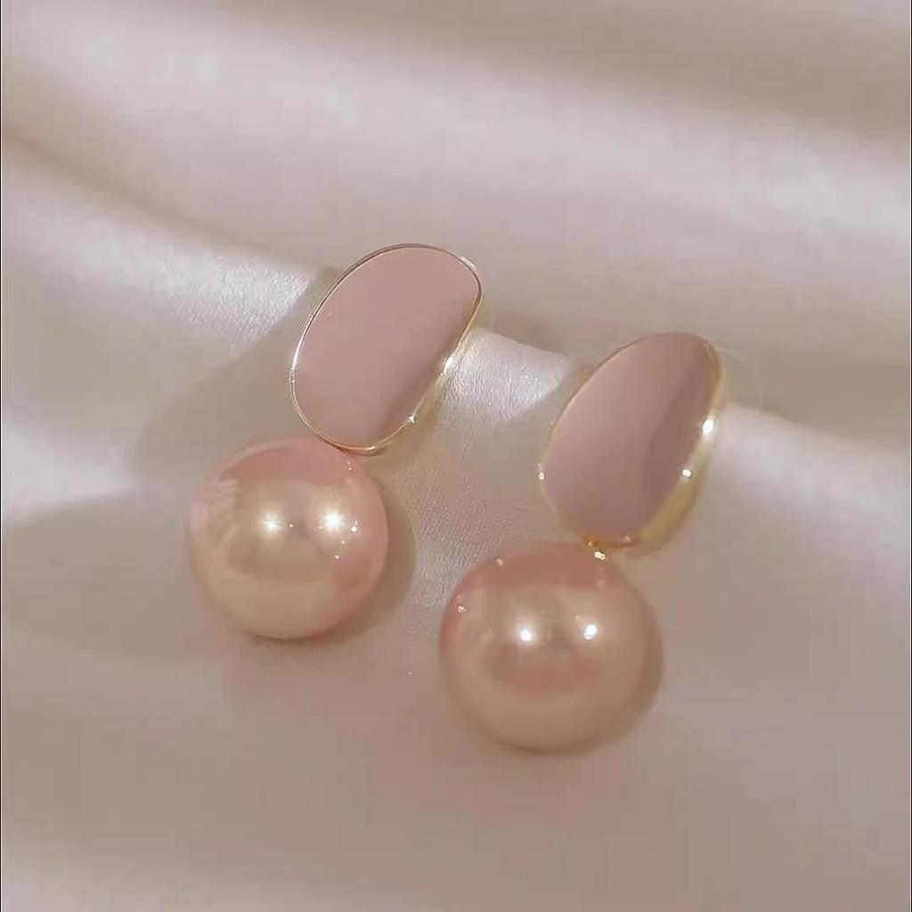 Серьги-гвоздики из французского шампанского серебра S925, роскошные серьги-гвоздики цвета холодного ветра