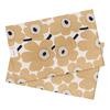 Marimekko Tea Towels, 2-Pack, Unikko, Off-White, Beige, Dark Blue, 069803 185(75095-185)