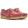 Clarks Замшевые Легкие Дышащие Повседневные Туфли Женская обувь Розовый 26179159