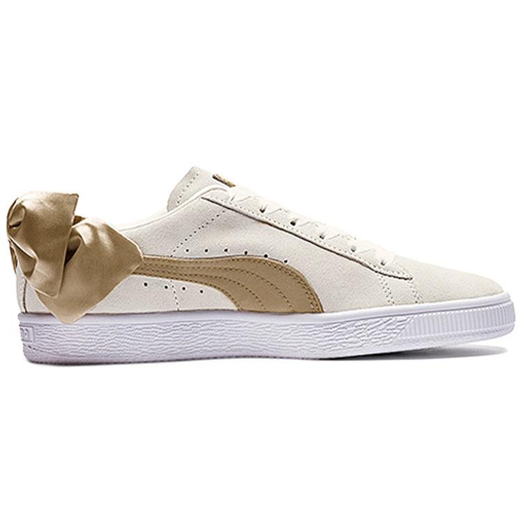 Puma Замшевый Бант Розовый Золотой Женские 367732-03