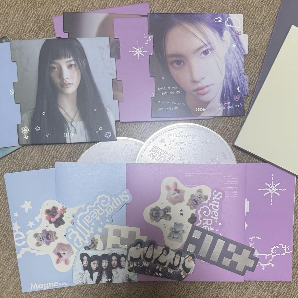 [USED] ILLIT SUPER REAL ME Mwave Autographed Album