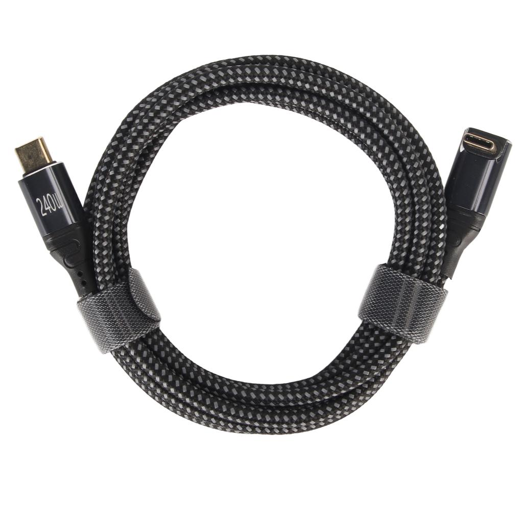 Type C To Type C Data Cable 240W PD3.1 Fast Charging Transfer for Mobile Tablet Laptop 200cm