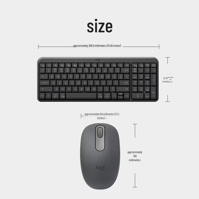 Logitech Беспроводной комбо-набор клавиатура и мышь MK251