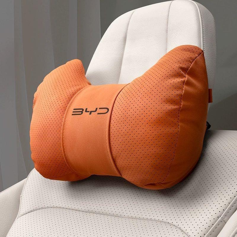 Universal Headrest & Lumbar Support for BYD: Seagull, Destroyer 05Plus, Han, Qin, Tang, Song Pro, Seal, Dolphin