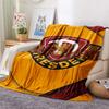 1PC Dynamo Dresden Custom Name Patterned Flannel Blanket Suitable For All Seasons For Home Decor Warmth And Comfort Gifts Holiday Present
