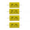 4Pcs 33uF 250V MKP Audio Capacitor Yellow Non For Speaker Crossover Frequency Division Home Theater Repair Parts