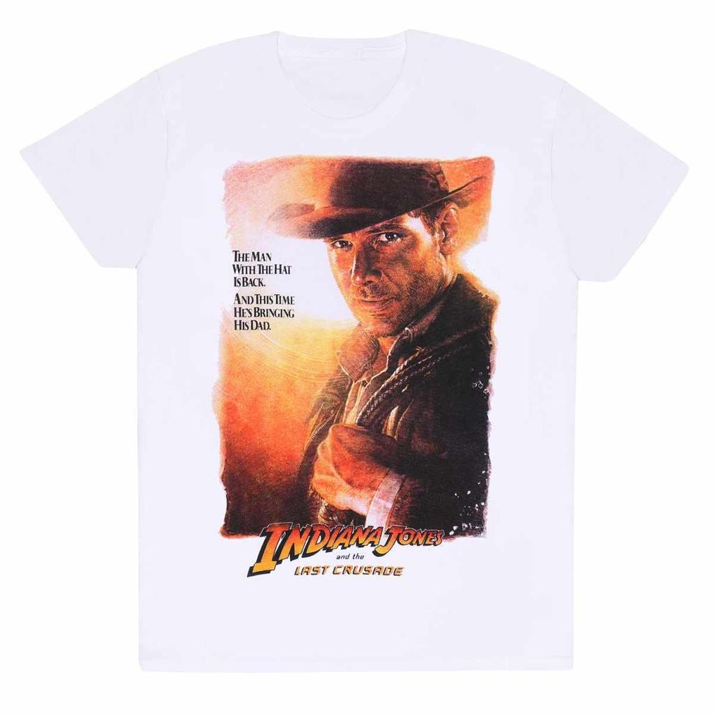 Indiana Jones Unisex Adult The Last Crusade T-Shirt