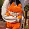 40 см Каваи Собака с Большим Носом Мягкая Плюшевая Игрушка Набитое Животное Кукла Снять Тревогу Детский Подарок на День Рождения Щенок Подушка-Бросок Декор для Дома и Кровати