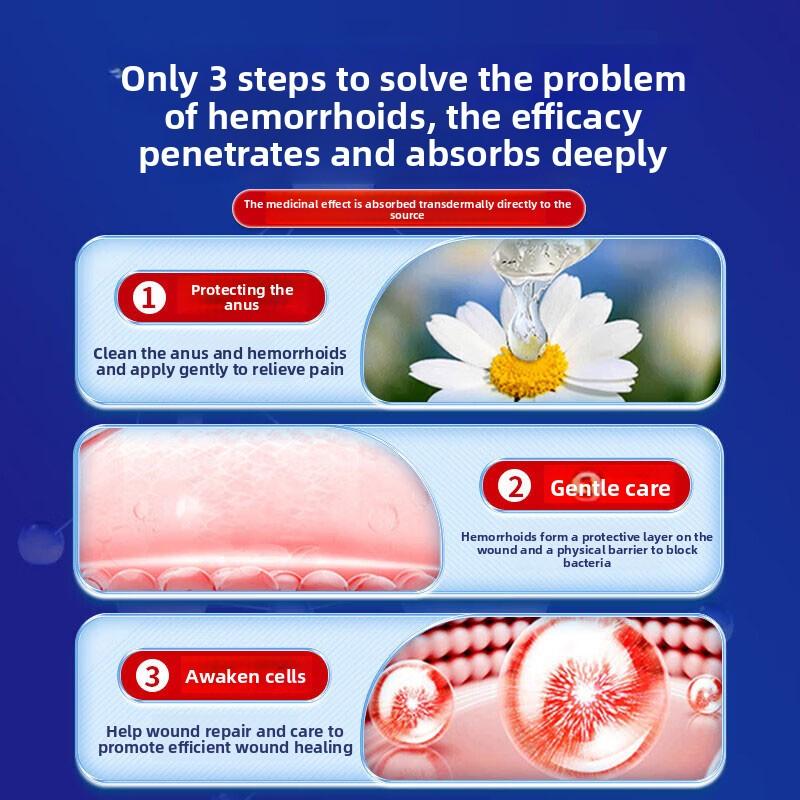 Natural Herbal Hemorrhoid Cream - Soothes Discomfort Gentle & Non-Irritating