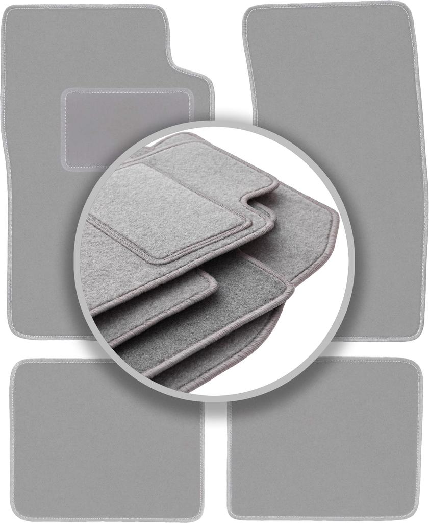 Gray car mats for: Ford Explorer MK2 SUV (1994-2000)