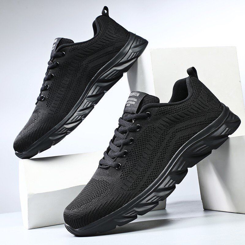 Fashion Sneakers for Men Original Running Shoes Men's Casual Footwear Breathable Mesh Lace-up Tennis Large Sporty Zapatillas Hombre2024